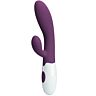 Vibrador Rabbit Pretty Love Alvis Morado Suave