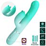 Vibrador Rabbit Pretty Love Gigi Verde Agua Multifunción