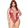Body Tirantes Sin Costuras Leg Avenue 81641X Burdeos