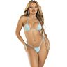 Bikini Diamantes Azul Leg Avenue Set Elegante