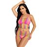 Conjunto erótico Leg Avenue Multicolor Set