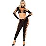 Crop Top y Leggings Leg Avenue Cut-Out Sexy