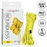 Cuerda BDSM CalExotics Amarillo 10m - Sensualidad Sin Límites