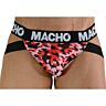 Jockstrap MACHO MX28MR Rojo con Sujeción Superior