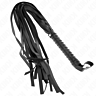 Látigo KINK 70 cm Silicona Negra - Placer Intenso