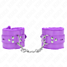 Muñequera BDSM KINK Violeta Ajustable