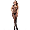 Bodystocking Sublime 952037 Asimétrico con Diamantes