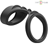 Anillo Doble Theo Intense Silicona Suave Negro