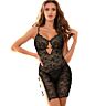 Babydoll Negro Sublime 954185 Con Tirantes Ajustables