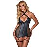 Vestido Sexy Subblime L/XL Cuero Negro - Irresistible