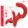 Vibrador Intense Paulina Estimulador Doble Rojo