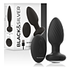Vibrador Anal Black&Silver Welss Control Remoto