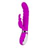 Vibrador Rabbit S Pleasures Realistic Lila Doble Estimulación