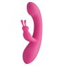 Vibrador Rabbit S Pleasures Velvet Love Bunny Doble Estimulación