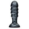 Plug anal grande Blush Novelties Jet Bruiser con relieves 19 cm