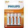 Pilas AA Philips 4 Pack | Alta calidad y duración