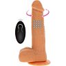 Dildo Vibrador Get Real Natural con Bolas Giratorias