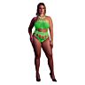Bodysuit Shots Toys Cut Out Thong