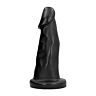 Dildo All Black Dong 27 cm con silicone hipoalergénico