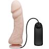 The big penis dildo con vibracion natural 23.5 cm