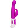 Vibrador Rabbit Pretty Love Smart Hugh con estimulación oscilante