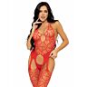 Red Passion Bodystocking