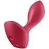 Plug Anal Vibrador Red Velvet