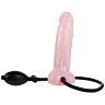 Dildo Inflable Succión Real 19.3cm