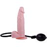 Dildo Inflable Succión Real