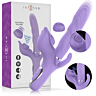 Vibrador Succión Pulsador Morado