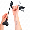 Látigo BDSM KINK LÁTIGO DE GAMA CON PALETA CORAZÓN 35 CM