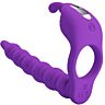 Anillo Pene Pretty Love Blackney con Plug Vibrador