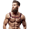 Arnés Hombre Fetish Submissive Attitude - Ajustable y Sexy