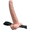 Arnés hueco con consolador vibrador 23 cm FETISH FANTASY