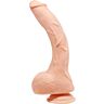 Dildo Baile Beautiful Jack 26 cm con ventosa y texturas realistas