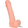 Dildo BAILE 20 cm con vibración y rotación control remoto
