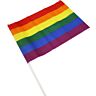 Banderín Mediano PRIDE con Bandera del Arco Iris