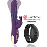 Vibrador Rabbit Treasure Bastian con control remoto inalámbrico