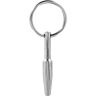 Mini fucker penisplug - 8 mm - plata