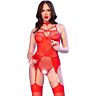 Body Chilirose CR 4879 Crotchless con detalles provocativos