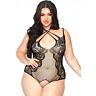 Body Teddy Leg Avenue con abertura 1X-2X