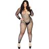 Bodystocking de red Leg Avenue 1X-2X