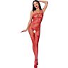 Bodystocking Passion Woman BS076 con encajes y transparencias