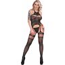 Bodystocking Livco Corsetti Apolipsa con malla flexible