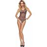 Bodystocking Passion Woman BS109 Mariposa Negro