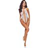Bodystocking Passion Woman BS112 con encaje y rejilla