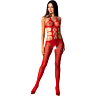 Cuerpo en Red Passion Woman BS084 con Abertura en la Pierna