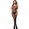Bodystocking SUBBLIME 952037 con diseño asimétrico y diamantes
