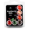 Bolas Brazilian Balls SECRETPLAY 6 Hot Balls con aroma de frutas