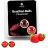 Bolas Brazilian Balls Secretplay con sabor a Fresas